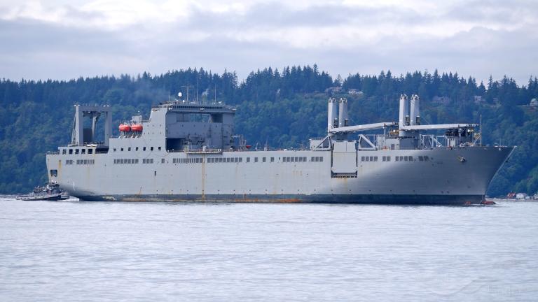 usns bob hope (Naval/Naval Auxiliary) - IMO 9085297, MMSI 368836000, Call Sign NHNM under the flag of United States (USA)