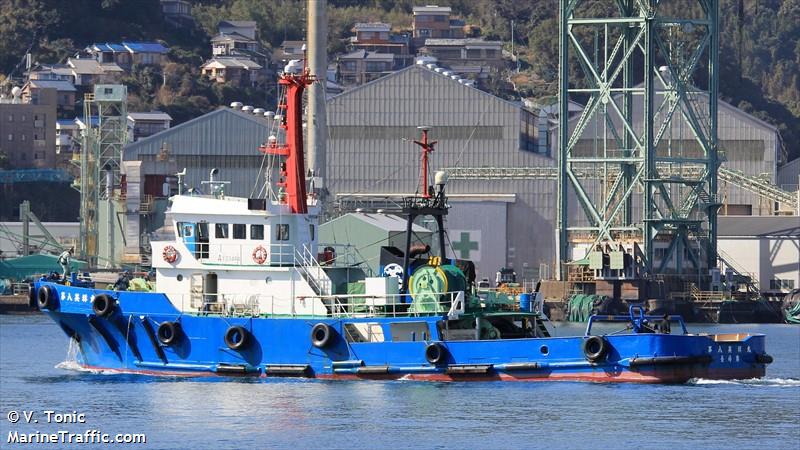 eisho maru no.8 (Towing vessel) - IMO , MMSI 431600020, Call Sign JM6142 under the flag of Japan