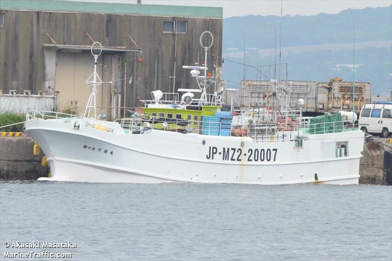 housinmaru no 15 (Fishing vessel) - IMO , MMSI 431600240 under the flag of Japan