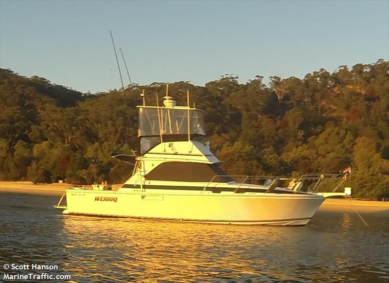 chaperone (Pleasure craft) - IMO , MMSI 503006090, Call Sign WL100Q under the flag of Australia
