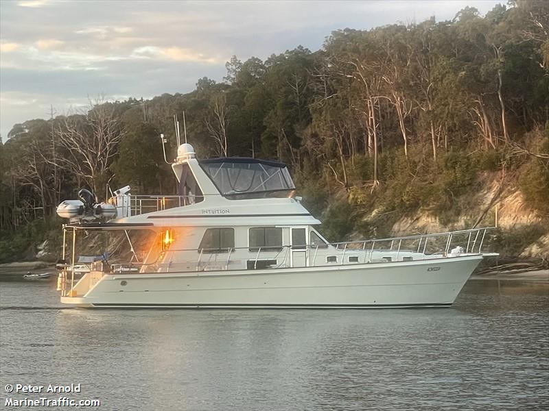 intuition (Pleasure craft) - IMO , MMSI 503072510, Call Sign INTUITI under the flag of Australia