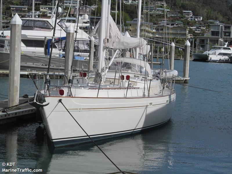cecilie (Pleasure craft) - IMO , MMSI 512000748, Call Sign ZME6804 under the flag of New Zealand
