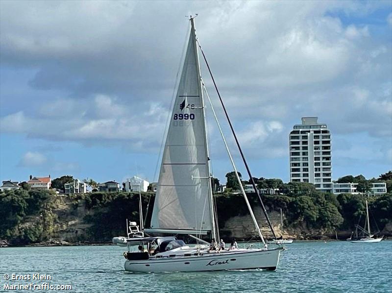 crest (Sailing vessel) - IMO , MMSI 512004691, Call Sign ZM5227 under the flag of New Zealand