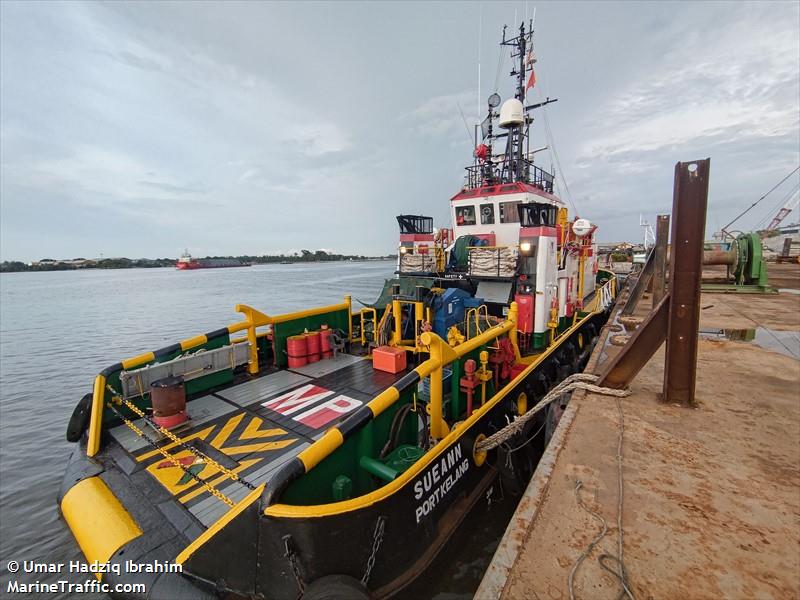 sueann (Tug) - IMO 9352468, MMSI 533130471, Call Sign 9MWB3 under the flag of Malaysia