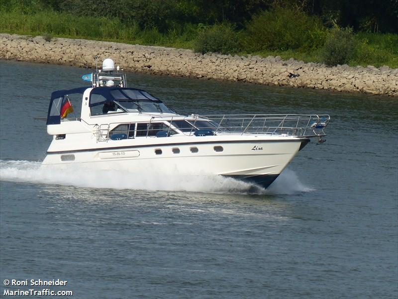 lisa (Pleasure craft) - IMO , MMSI 211288470, Call Sign DD2651 under the flag of Germany