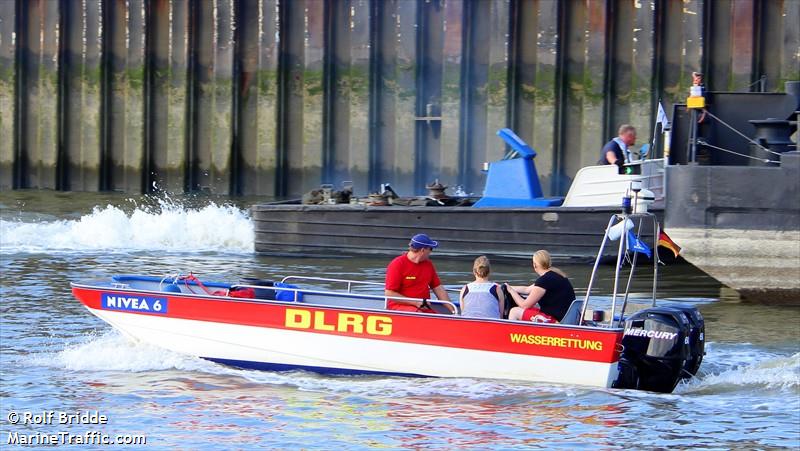 dlrg nivea 6 (SAR) - IMO , MMSI 211402060, Call Sign DJ2669 under the flag of Germany