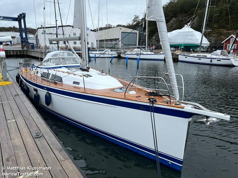 malina (Sailing vessel) - IMO , MMSI 211708790, Call Sign DG4835 under the flag of Germany