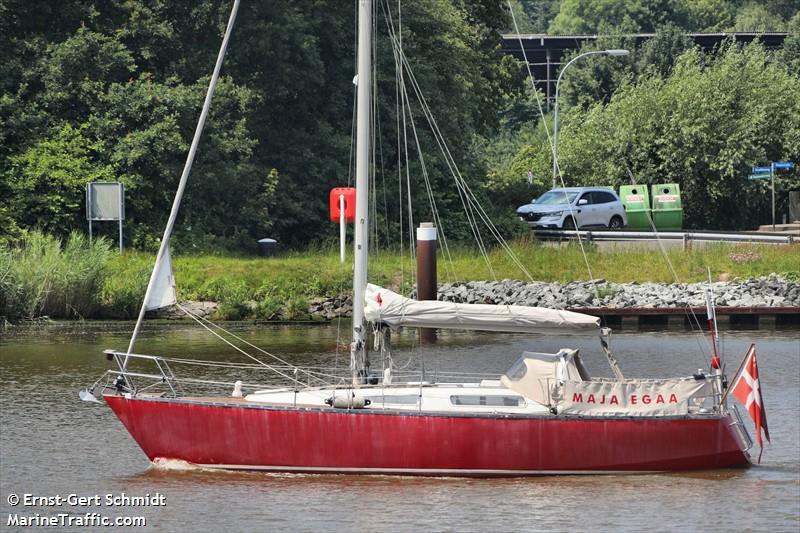 sy maja (Pleasure craft) - IMO , MMSI 219003699, Call Sign XPA3974 under the flag of Denmark