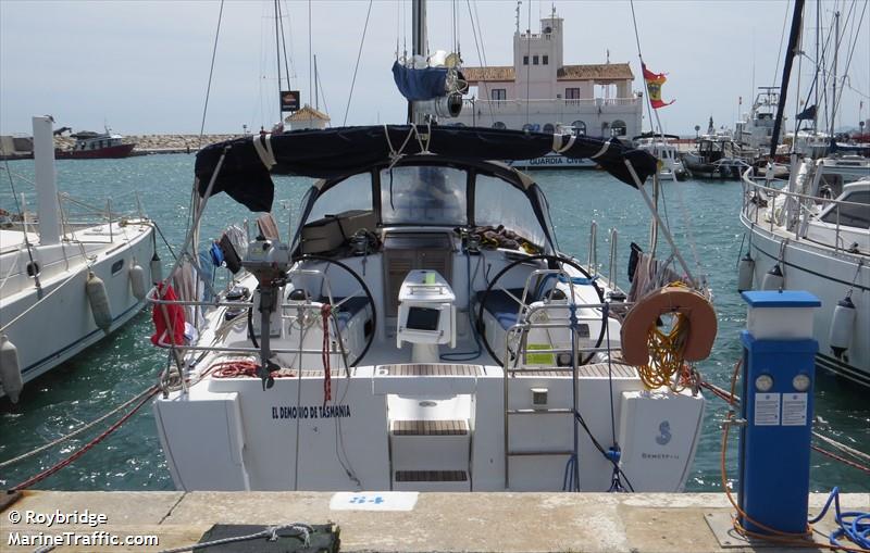 demonio de tasmania (Sailing vessel) - IMO , MMSI 224515770 under the flag of Spain