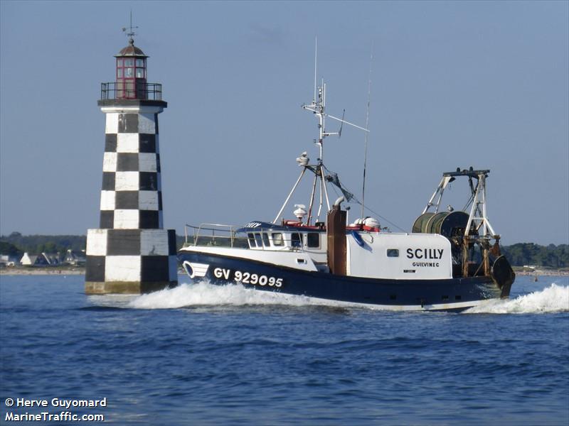 scilly (Fishing vessel) - IMO , MMSI 227278190, Call Sign FIKL under the flag of France