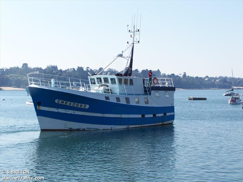 fv sirocco (Fishing vessel) - IMO , MMSI 228221900, Call Sign FW3521 under the flag of France