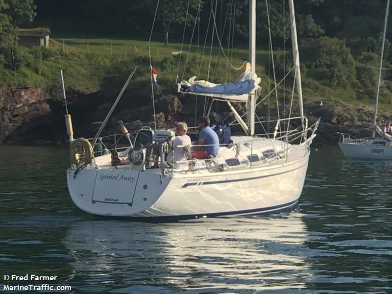 spirited away (Sailing vessel) - IMO , MMSI 235071042, Call Sign 2ABT6 under the flag of United Kingdom (UK)