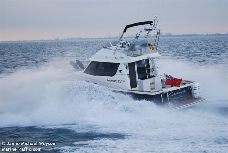 mooi (Pleasure craft) - IMO , MMSI 235098837, Call Sign 2GNB5 under the flag of United Kingdom (UK)