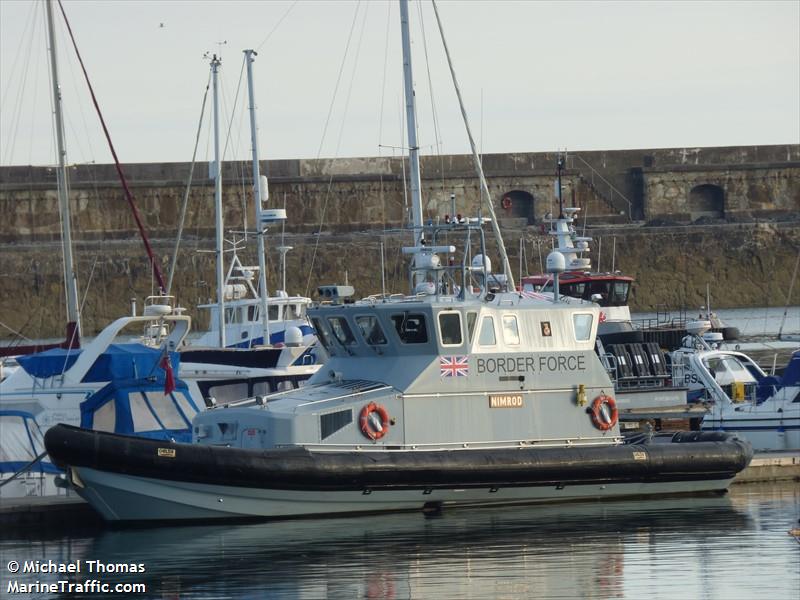 nimrod (Law enforcment) - IMO , MMSI 235118129, Call Sign 2JQP9 under the flag of United Kingdom (UK)