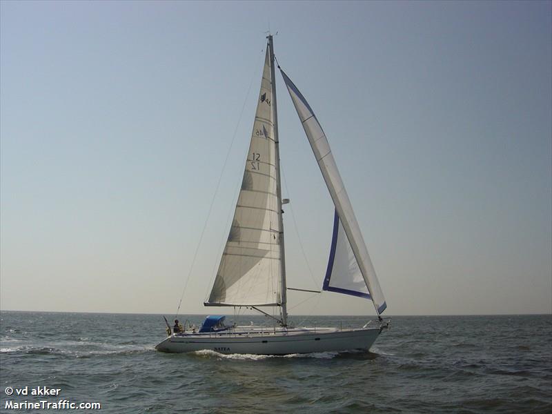 natea (Sailing vessel) - IMO , MMSI 244070828, Call Sign PD4844 under the flag of Netherlands