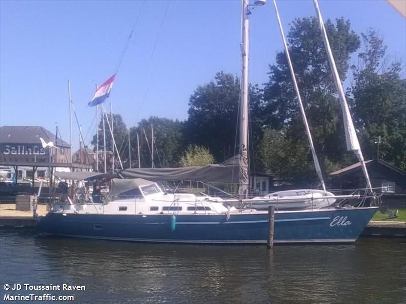 ella (Pleasure craft) - IMO , MMSI 244138397, Call Sign PE5638 under the flag of Netherlands