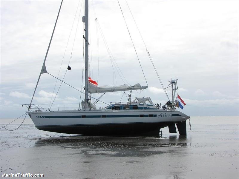arka (Sailing vessel) - IMO , MMSI 244153189, Call Sign PC9368 under the flag of Netherlands