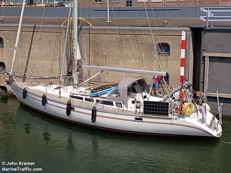 boomerang (Sailing vessel) - IMO , MMSI 244170238, Call Sign PA4311 under the flag of Netherlands