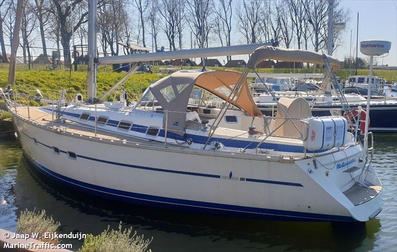 soulmate (Sailing vessel) - IMO , MMSI 244730585, Call Sign PE4282 under the flag of Netherlands