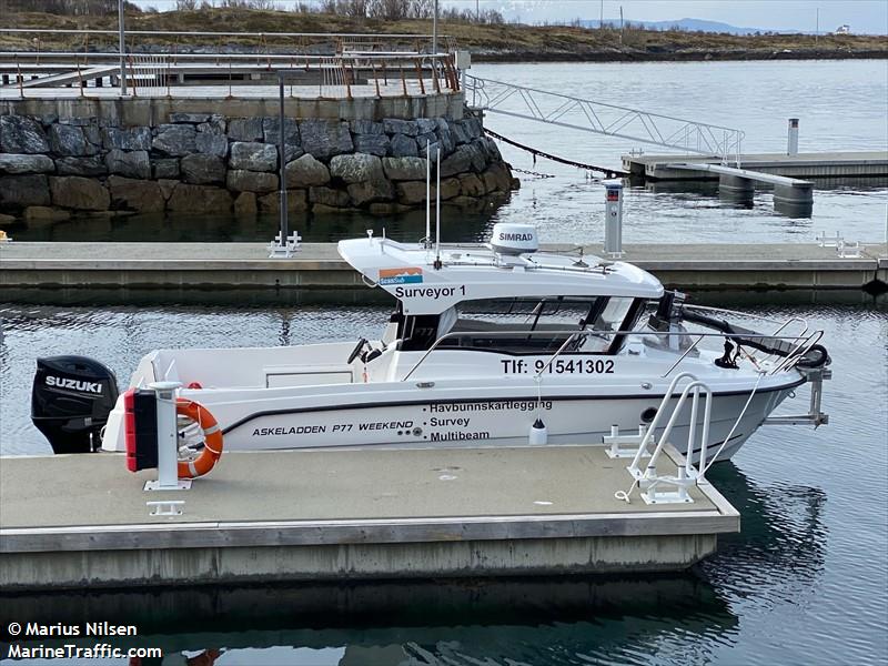 scansub surveyor 1 (Other type) - IMO , MMSI 257075380, Call Sign LF6493 under the flag of Norway