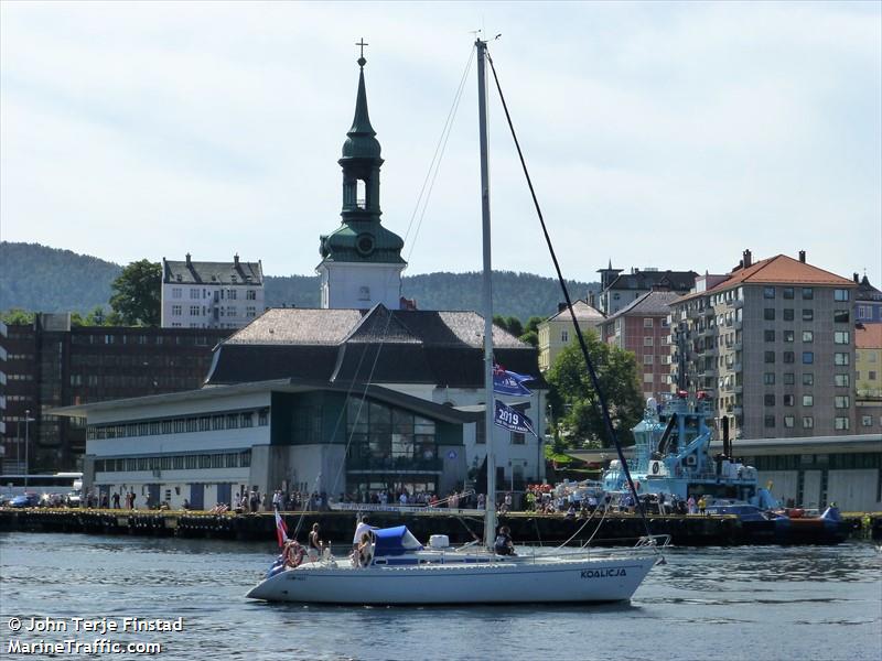 sy koalicja (Sailing vessel) - IMO , MMSI 261026680, Call Sign SPS3149 under the flag of Poland