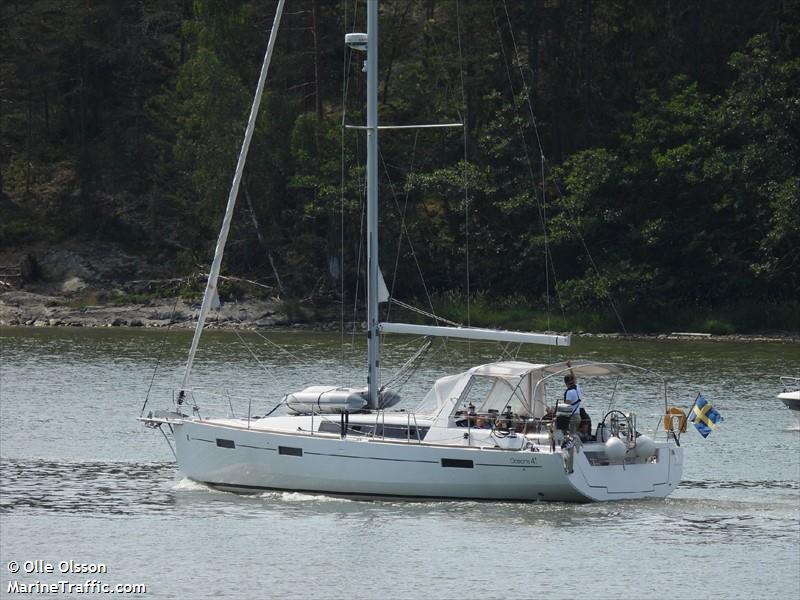 yemaya (Pleasure craft) - IMO , MMSI 265712460, Call Sign SB9129 under the flag of Sweden