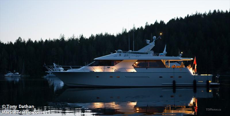 mv sonship (Pleasure craft) - IMO , MMSI 316011427 under the flag of Canada