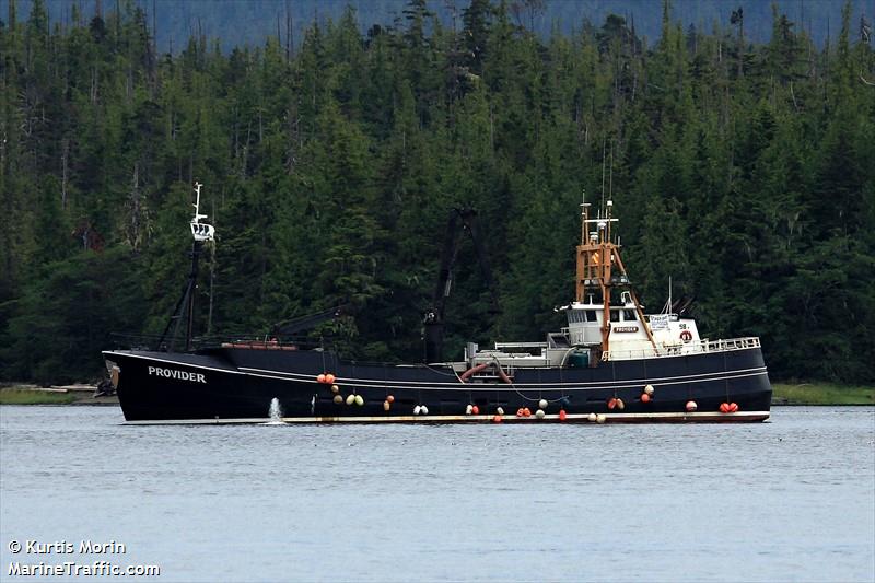 provider (Fishing Vessel) - IMO 7437654, MMSI 366941780, Call Sign WDB7392 under the flag of United States (USA)