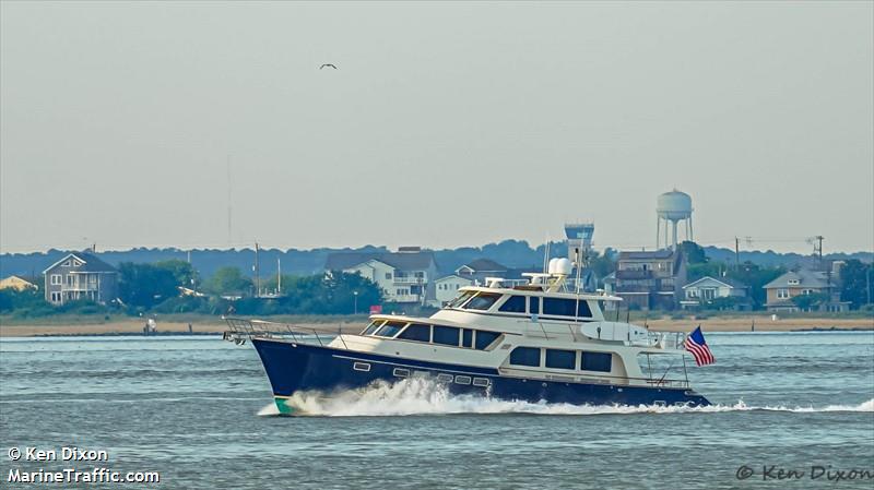 bens barge (Pleasure craft) - IMO , MMSI 368082530, Call Sign WDK7244 under the flag of United States (USA)