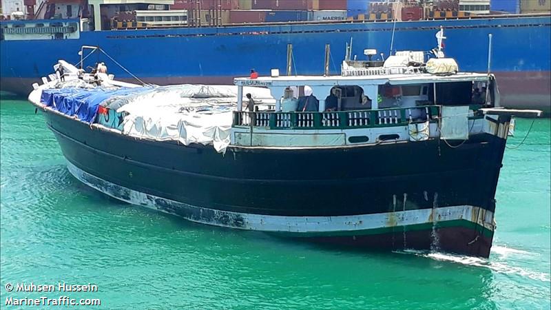 al salima-mnv-2190 (Cargo ship) - IMO , MMSI 419956503 under the flag of India