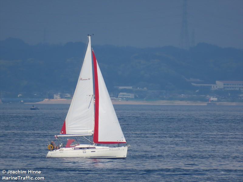 remon70 (Sailing vessel) - IMO , MMSI 431005322 under the flag of Japan