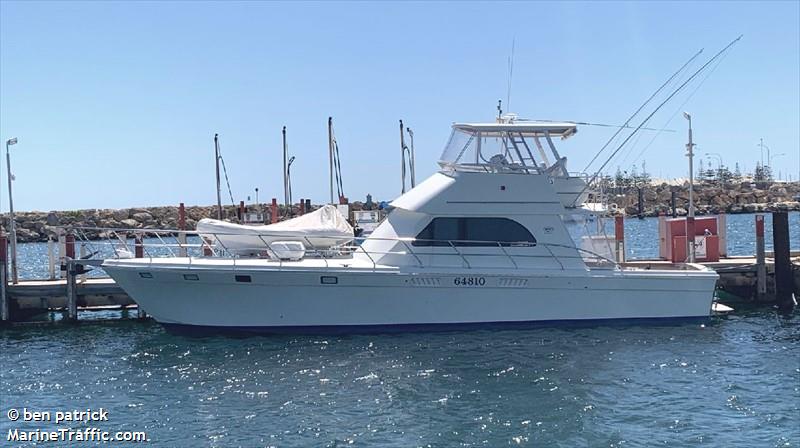 mandalay (Pleasure craft) - IMO , MMSI 503083820 under the flag of Australia