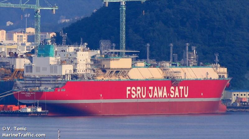 jawa satu (Offshore Support Vessel) - IMO 9854935, MMSI 525101662, Call Sign YDDP2 under the flag of Indonesia