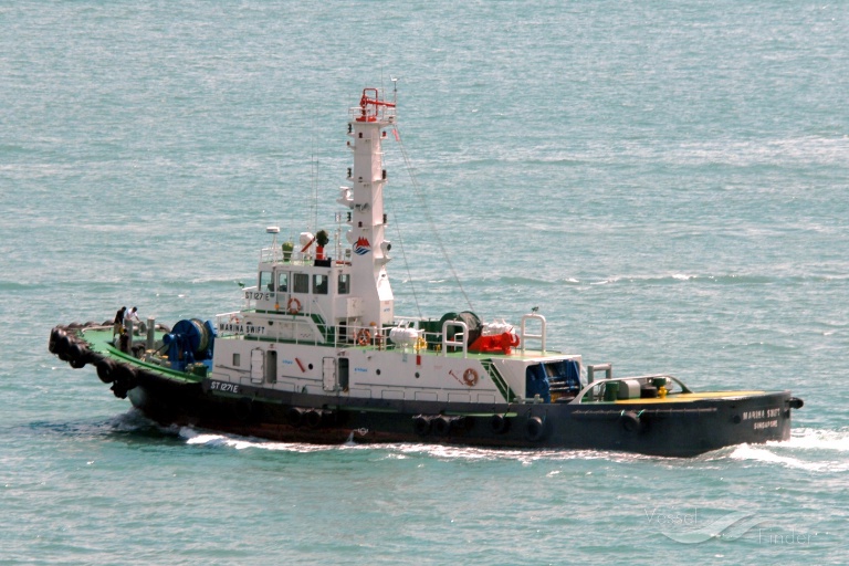 marina swift (Tug) - IMO 8844191, MMSI 564215000, Call Sign 9V7436 under the flag of Singapore