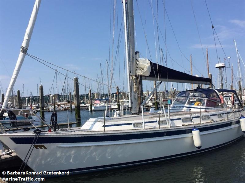 infinity (Pleasure craft) - IMO , MMSI 211115750, Call Sign DD2626 under the flag of Germany