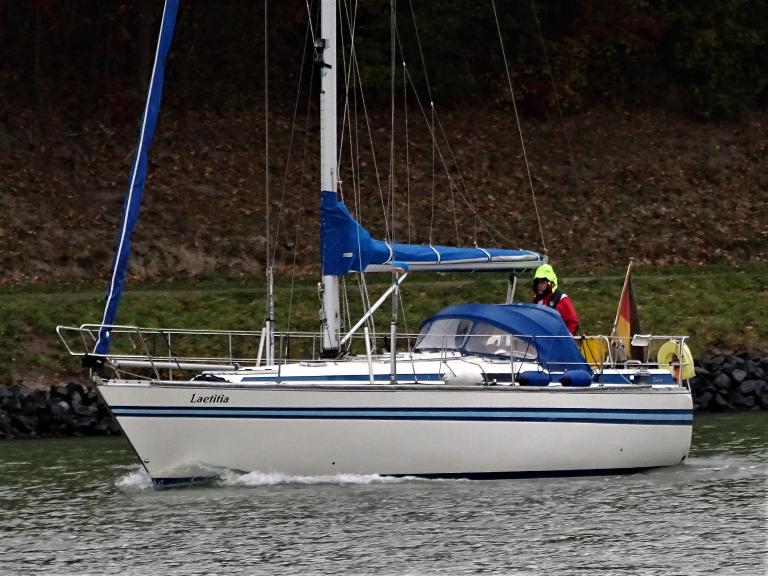 laetitia (Sailing vessel) - IMO , MMSI 211293960, Call Sign DA7192 under the flag of Germany