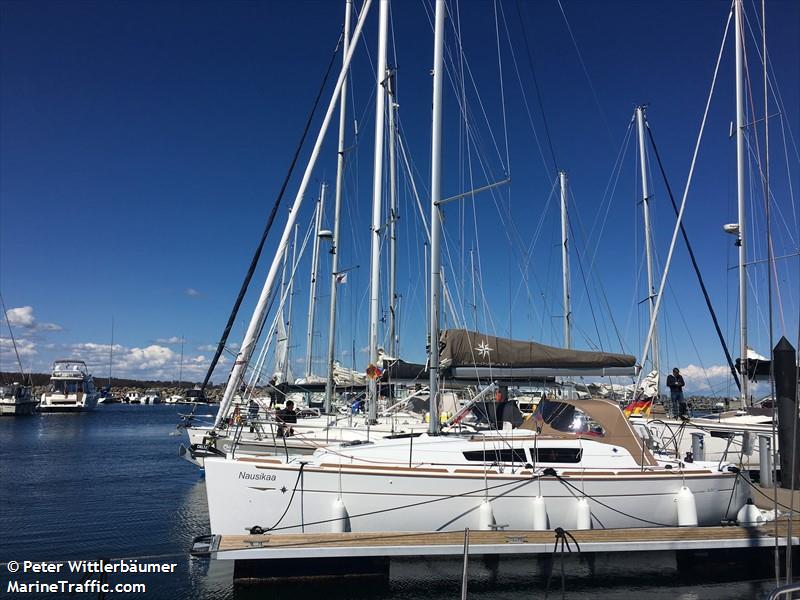 nausikaa (Sailing vessel) - IMO , MMSI 211680320, Call Sign DK4901 under the flag of Germany