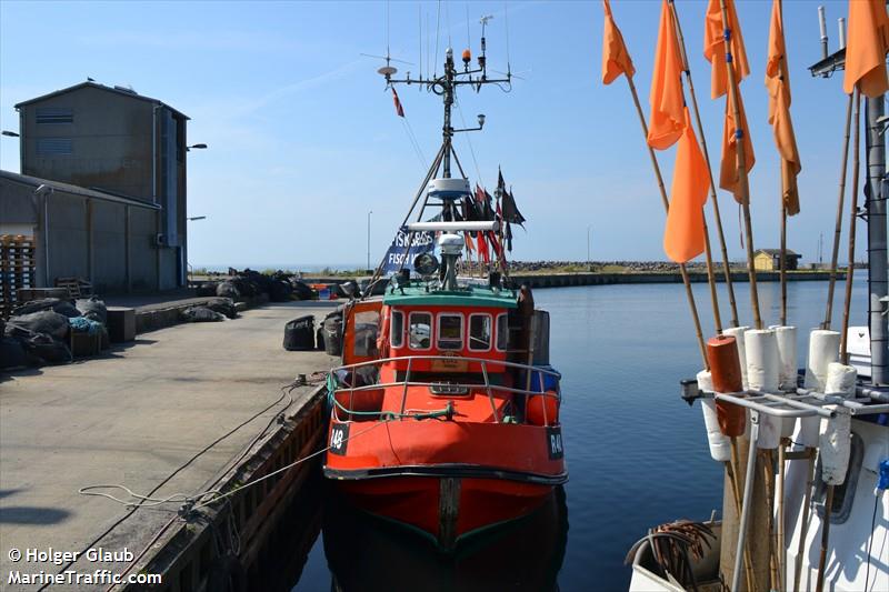 r48 tina (Unknown) - IMO , MMSI 219004144 under the flag of Denmark
