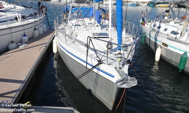 jamali (Sailing vessel) - IMO , MMSI 227530520 under the flag of France