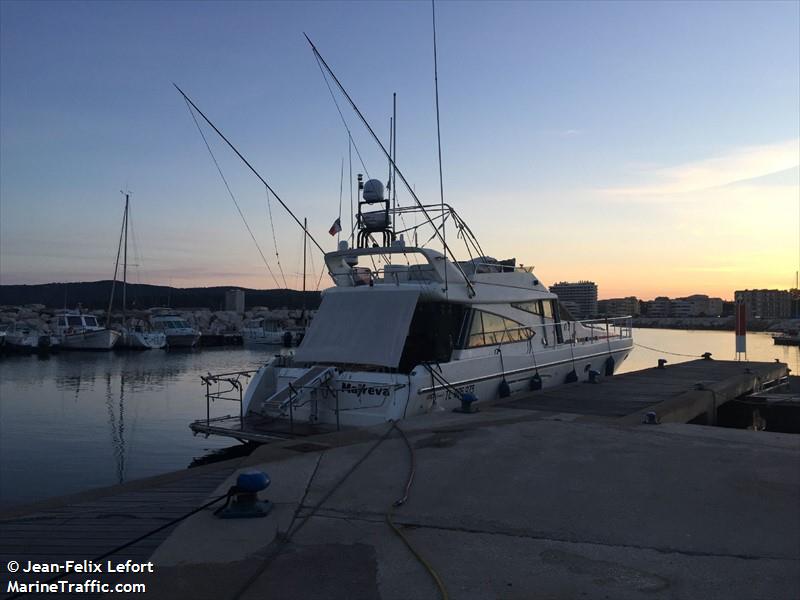 maireva (Pleasure craft) - IMO , MMSI 227755580, Call Sign FGF7947 under the flag of France