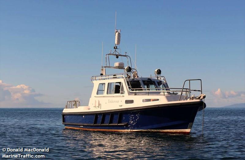 endeavour (Pleasure craft) - IMO , MMSI 232005721, Call Sign MALN7 under the flag of United Kingdom (UK)