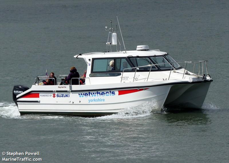 wetwheels yorkshire (Pleasure craft) - IMO , MMSI 232015970 under the flag of United Kingdom (UK)