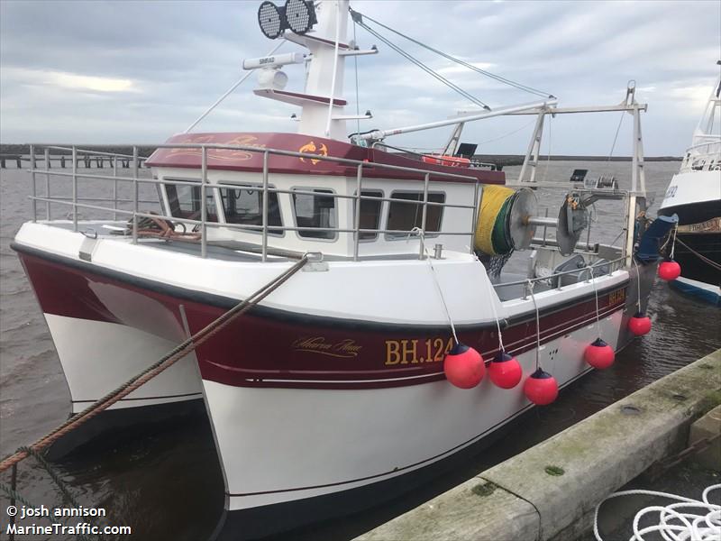 pilot me (Fishing vessel) - IMO , MMSI 232026893, Call Sign MHAM4 under the flag of United Kingdom (UK)