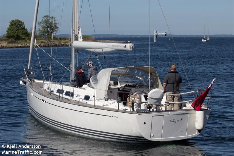 valkyre x (Sailing vessel) - IMO , MMSI 235108238, Call Sign 2IBA9 under the flag of United Kingdom (UK)