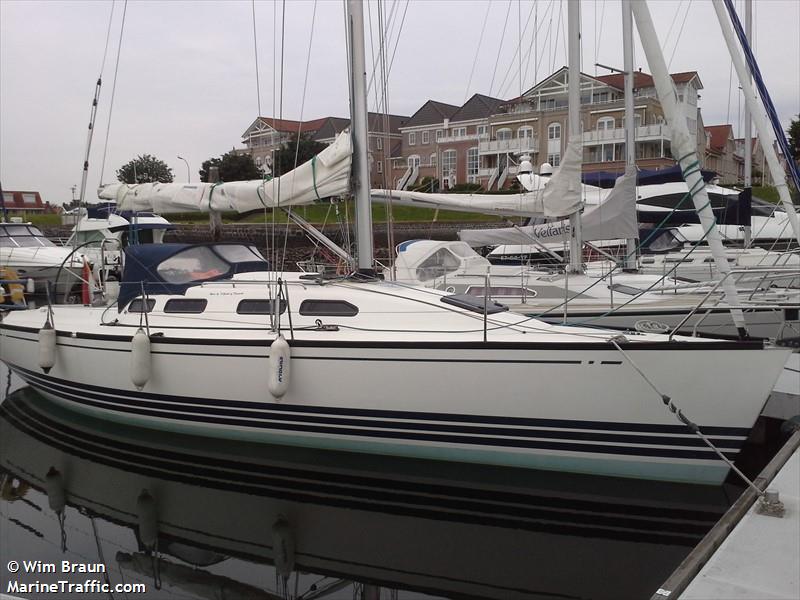 xinia (Sailing vessel) - IMO , MMSI 244010637, Call Sign PD9081 under the flag of Netherlands