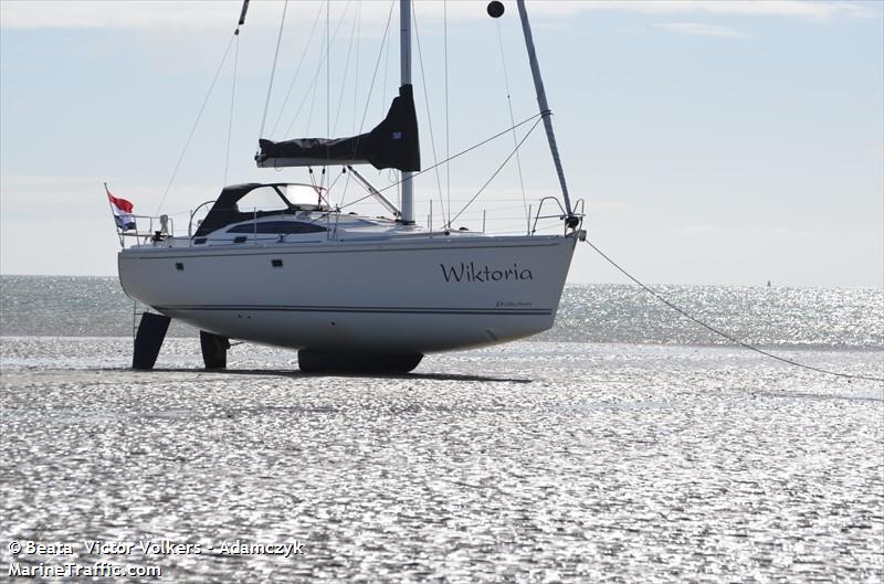 wiktoria (Sailing vessel) - IMO , MMSI 244060093, Call Sign PC6617 under the flag of Netherlands