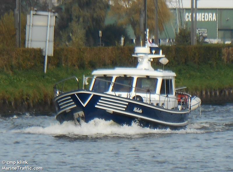 woelwater (Pleasure craft) - IMO , MMSI 244084665, Call Sign PH4665 under the flag of Netherlands