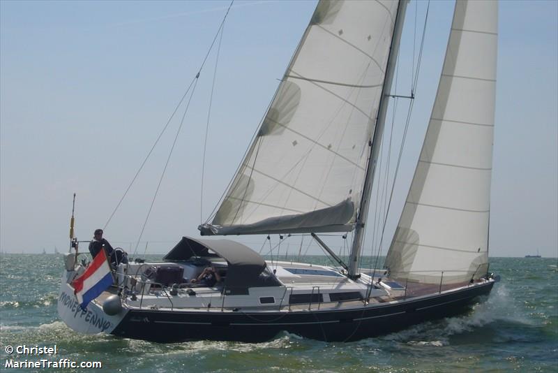 moneypenny (Sailing vessel) - IMO , MMSI 244690189, Call Sign PC 3335 under the flag of Netherlands