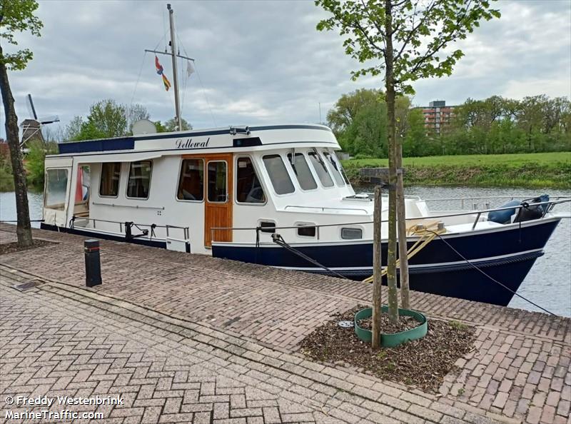 dellewal (Pleasure craft) - IMO , MMSI 244770914, Call Sign PA2415 under the flag of Netherlands