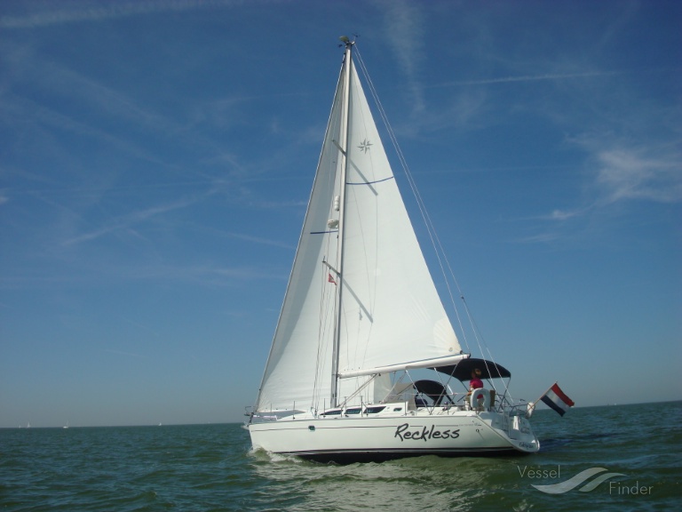 reckless (Sailing vessel) - IMO , MMSI 244820665, Call Sign PC9816 under the flag of Netherlands